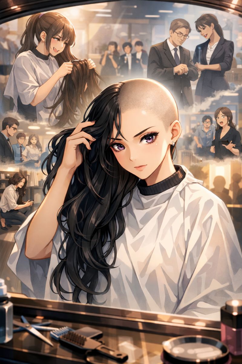 Cô Ta Cắt Tóc Tôi Đổi Mệnh, Tôi Cạo Trọc Trả Lại Cả Đời