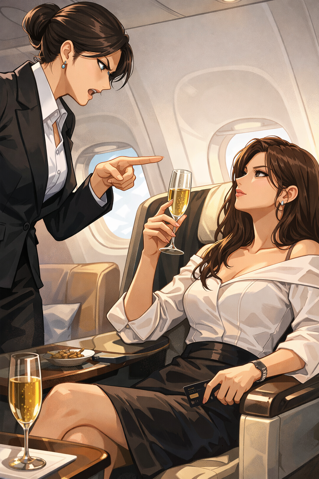 Bị Chiếm Ghế Thương Gia, Tôi Thẳng Tay Lên Hạng Nhất